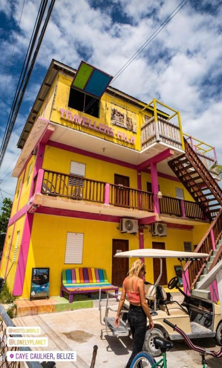 Hostel Travellers Palm Backpackers Caye Caulker Zewnętrze zdjęcie