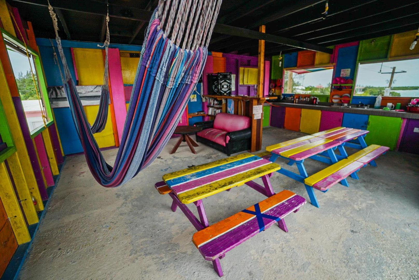 Hostel Travellers Palm Backpackers Caye Caulker Zewnętrze zdjęcie